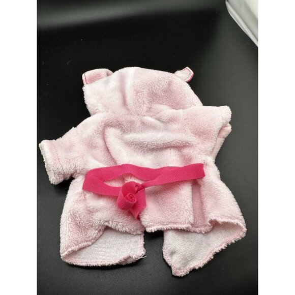 Cabbage Patch Kids Bubble n Bath Tiny Newborn Pink Pig Bathrobe Robe 2017 VHTF - Picture 8 of 16